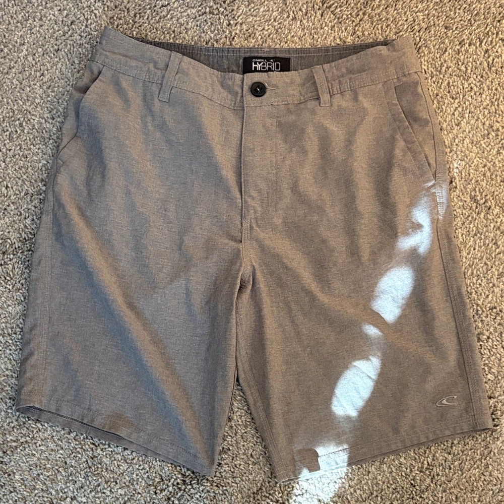 O'Neill Men's Gray Hybrid Shorts